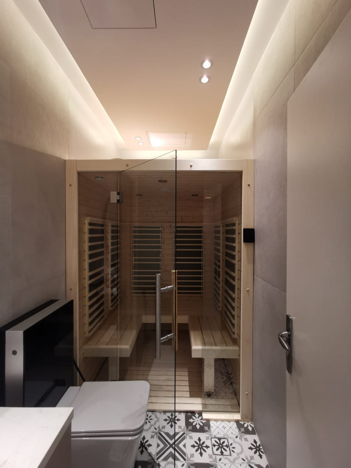 sauna infrarossi per bagn sauna infrarossi per bagno