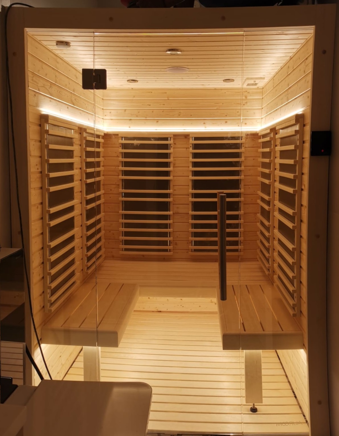 sauna ad infrarossi su misura sauna ad infrarossi