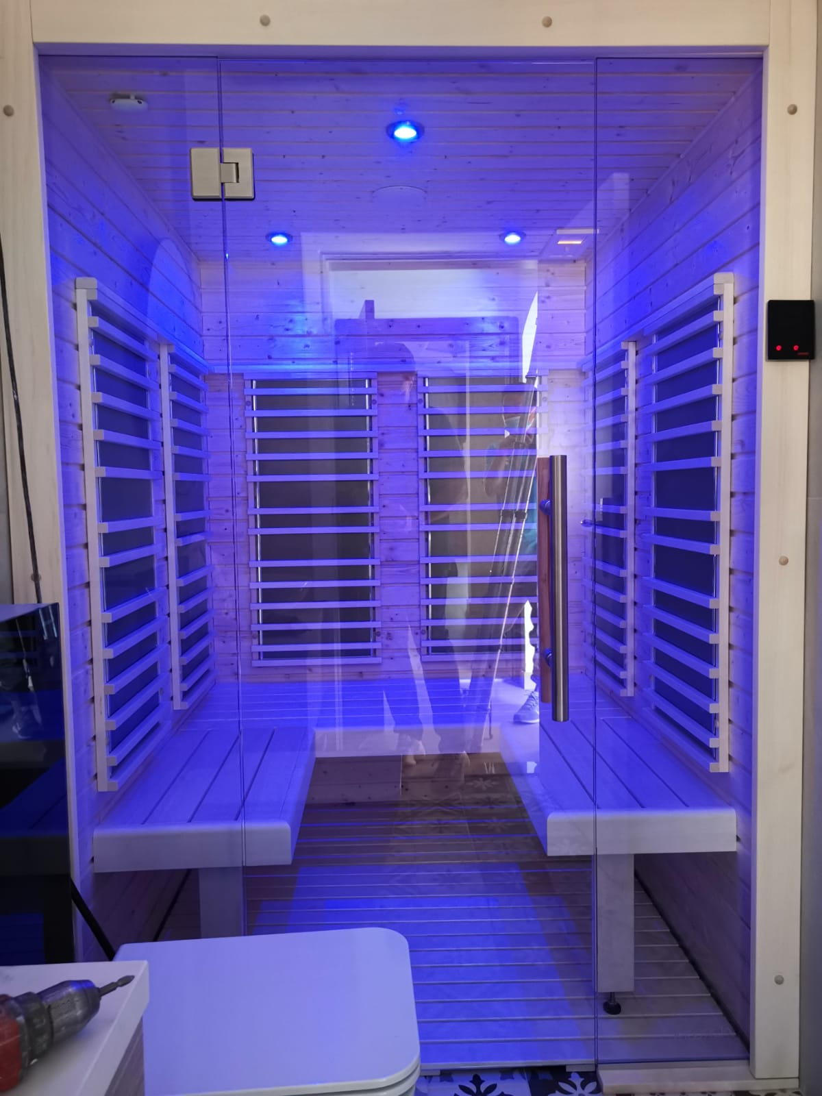 sauna ad infrarossi per bagno sauna ad infrarossi per bagno
