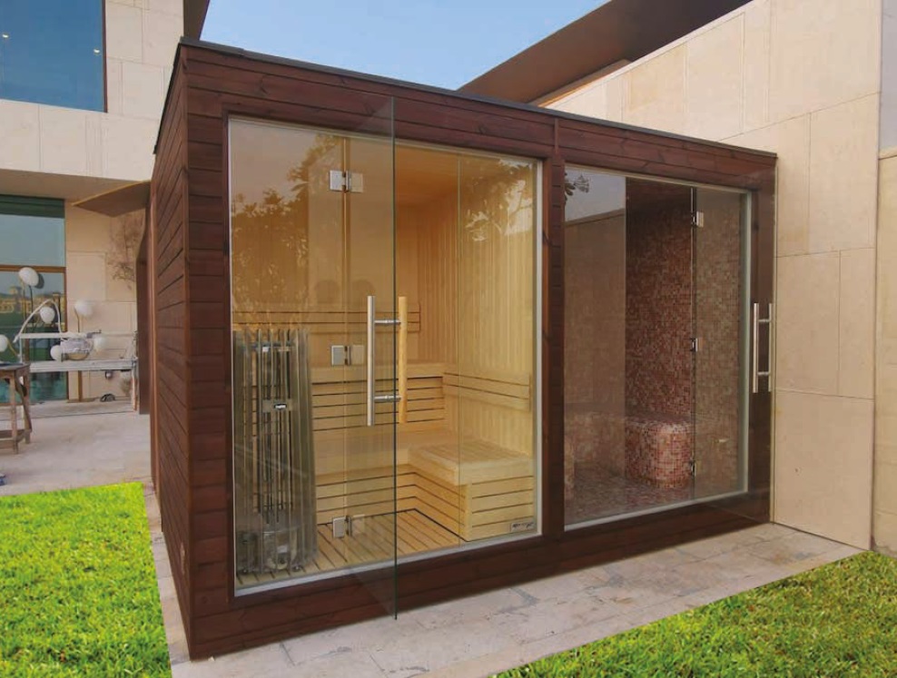 Sauna e bagno turco da esterno Sauna e bagno turco da esterno