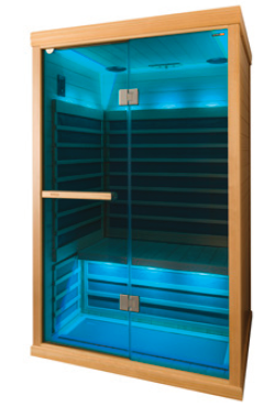 sauna ad infrarossi tylo cromoterapia turchese Cromoterapia sauna