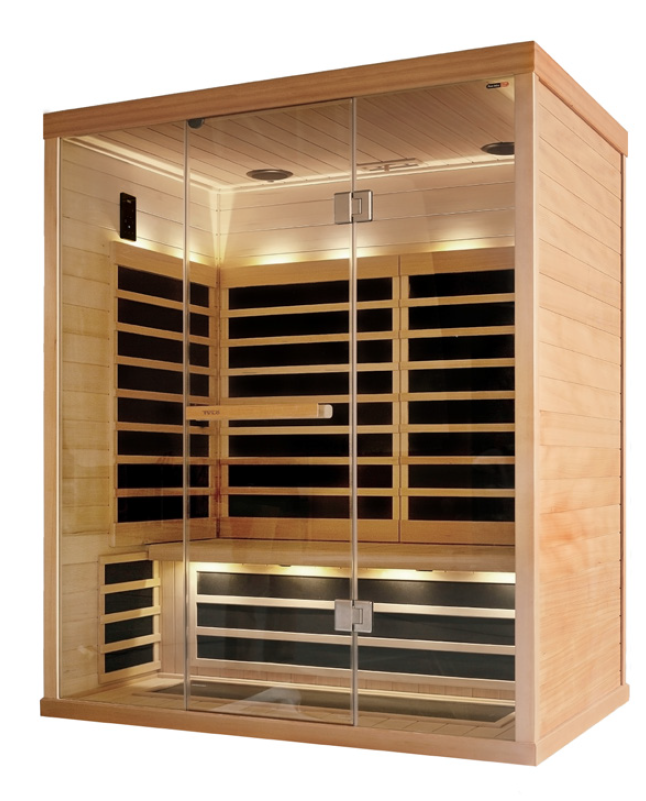sauna infrarossi tylo 3 posti rettangolare sauna infrarossi tylo 1 persona