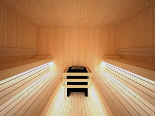Sauna Rotana beach hotel